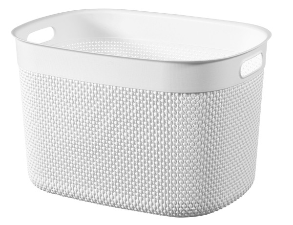 Korb FILO RECYCLING XL in weiß aus Polypropylen