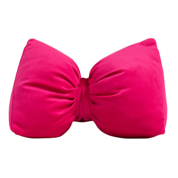 Türstopper SCHLEIFE in Fuchsia aus Polyester