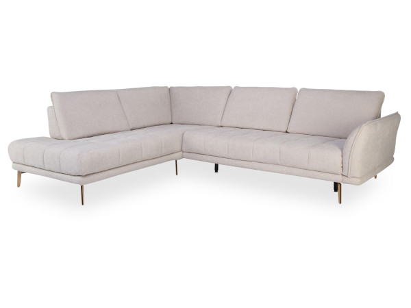 Polsterecke SANSIBAR HUHOLT in natur aus Stoff