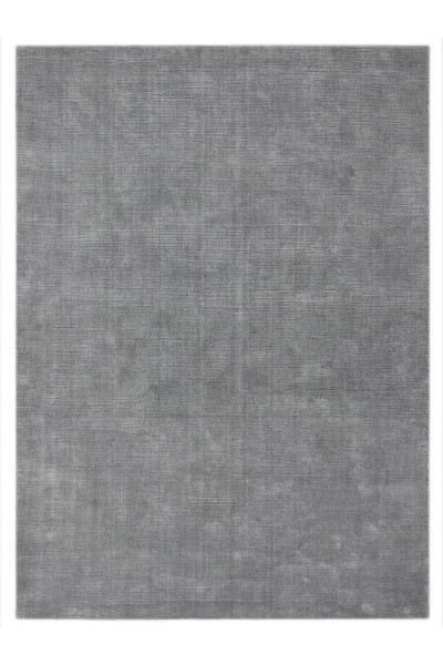 Teppich LEINEN DE LUXE in charcoal aus Schurwolle