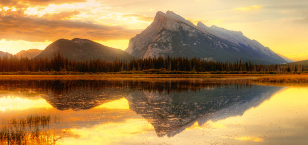 Akustikbild SEEBLICK M. BERGEN in mehrfarbig