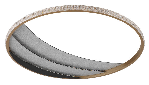 Deckenleuchte CONSTANCE in schwarz aus Metall