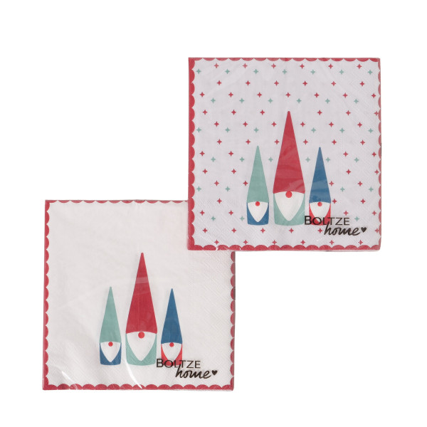 Servietten REMSY in mehrfarbig aus Papier