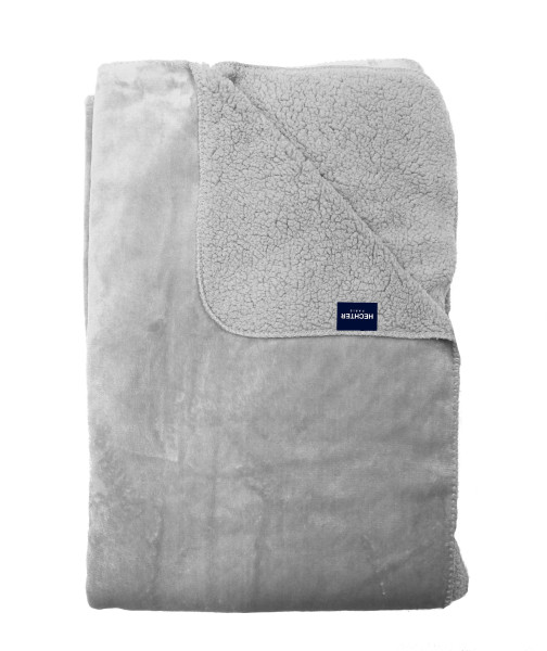 Wohndecke HECHTER Paris in hellgrau aus Polyester