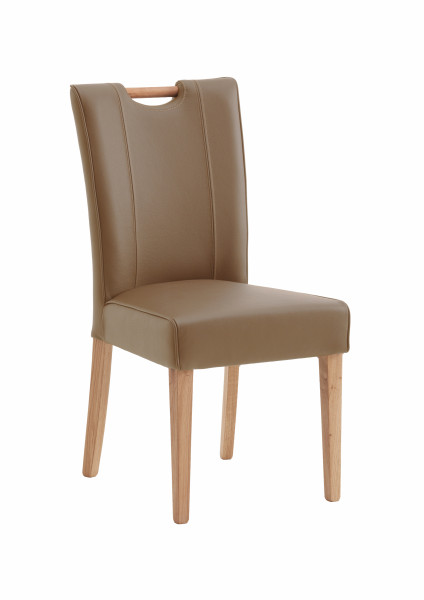 Polsterstuhl in  Split-Soft stone