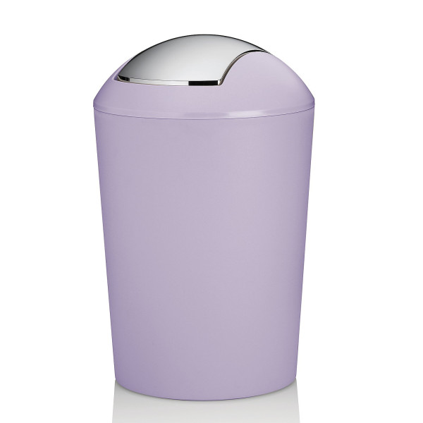Schwingdeckeleimer MARTA in violett aus Kunststoff