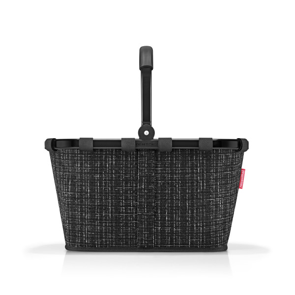 carrybag reisenthel - bouclé black in schwarz aus Polyester