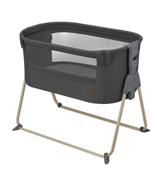Beistellbett TORI graphit in graphit aus Materialmix