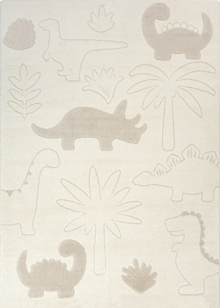 Teppich ECLIPSE KIDS in creme aus Mischgewebe
