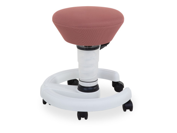Hocker AERIS SWOPPSTER in weiß aus Stoff