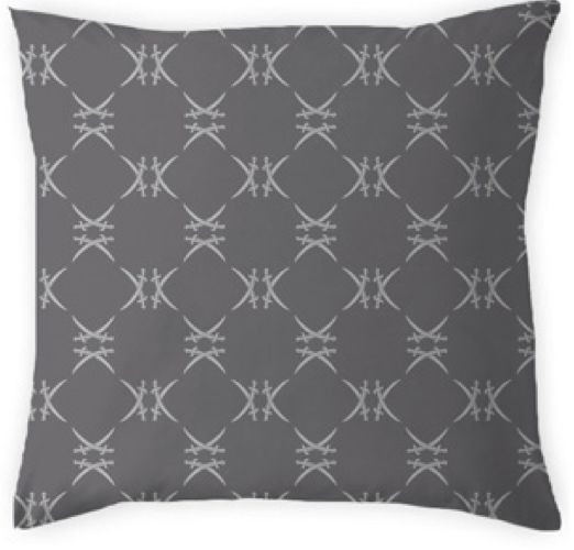 Kissenhülle SANSIBAR Säbel in beige aus Polyester