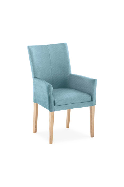 Polsterstuhl COLORADO in  Malea-R eisblau