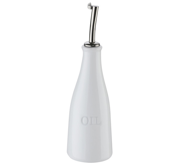 Ölflasche cilio OIL in weiß aus Porzellan