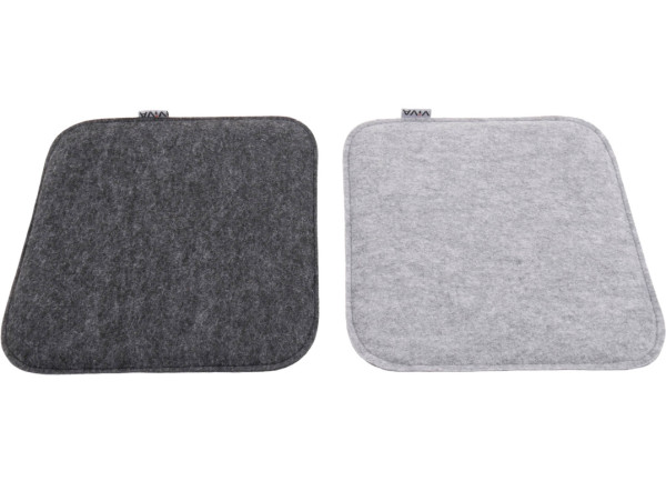 Sitzkissen FELT eckig in mehrfarbig aus Polyester