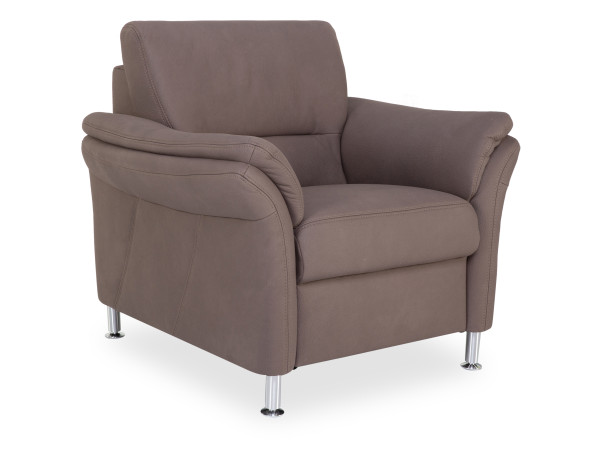 Sessel SYSTEMPOLSTER DAKOTA in nougat aus Stoff