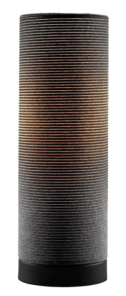 Tischleuchte SANSIBAR JORDSAND in schwarz/grau aus Materialmix