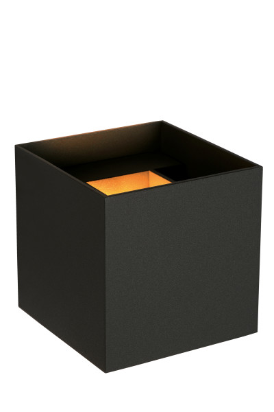 Wandleuchte AXI in schwarz aus Metall