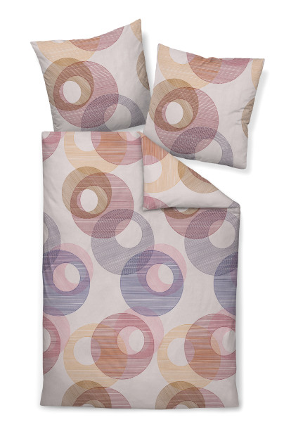 Bettwäsche DAVOS Biber aus Baumwolle