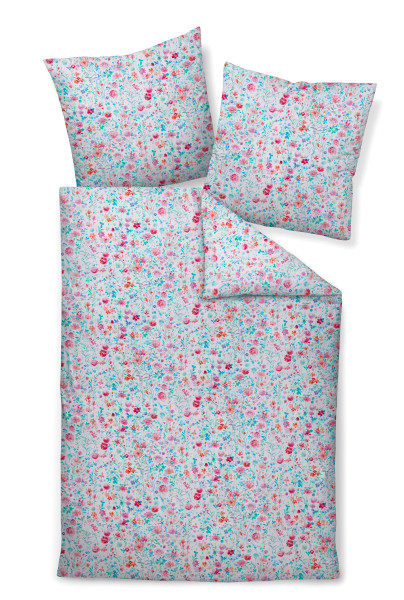 Bettwäsche MOMENTS Mako-Satin aus Baumwolle
