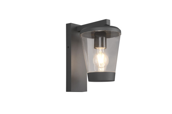 Wandleuchte CAVADO in anthrazit aus Aluminium