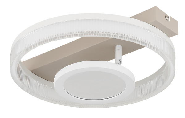 Deckenleuchte ZARA in sand aus Metall