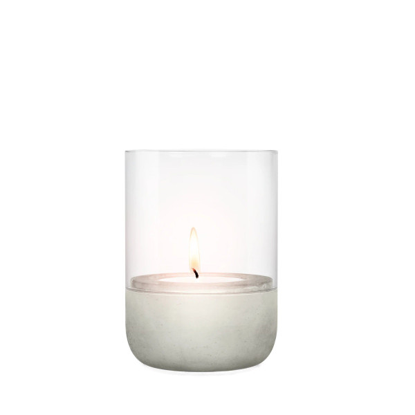 Windlicht CALMA in klar aus Glas
