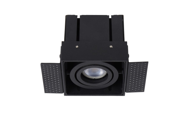 Einbauleuchte TRIMLESS in schwarz aus Aluminium