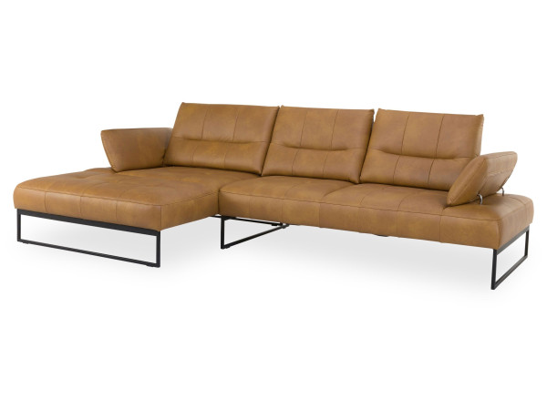 Polsterecke himolla 9360 in SUN aus Leder