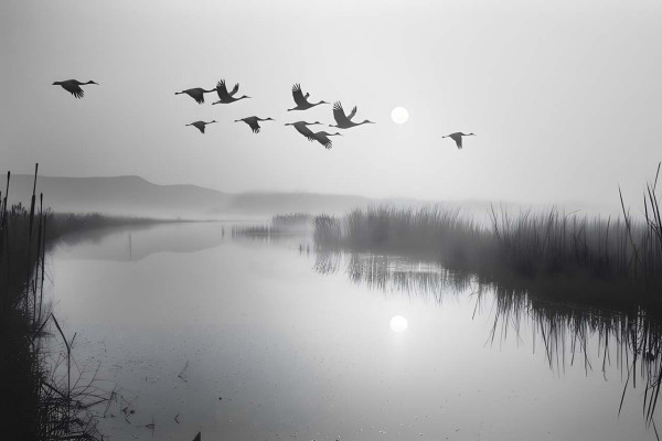 Akustikbild WILDGÄNSE