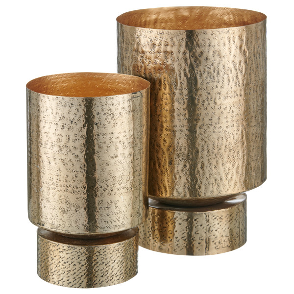 Pokal STYLE in goldfarben aus Aluminium