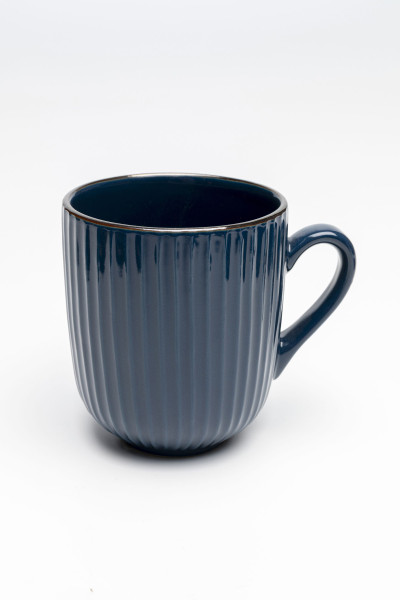 Kaffeebecher MUSE blau in blau aus Materialmix