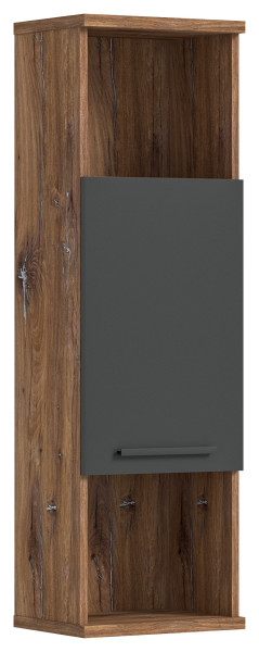 Hochschrank RAMON in grau aus Holz