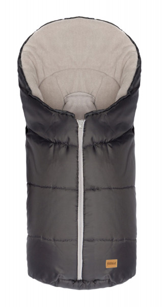 Winterfußsack ECO SMALL in grau aus Stoff