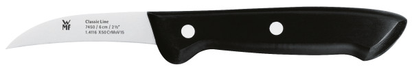 Schälmesser WMF CLASSIC LINE in schwarz aus Metall