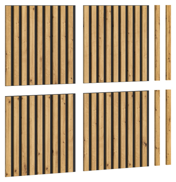 Akustikpaneel SILENCE in Artisaneiche aus MDF