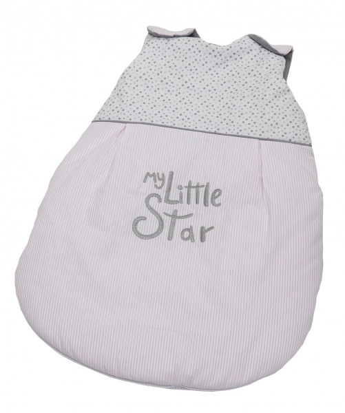 Winterschlafsack MY LITTLE S in rosa aus Stoff