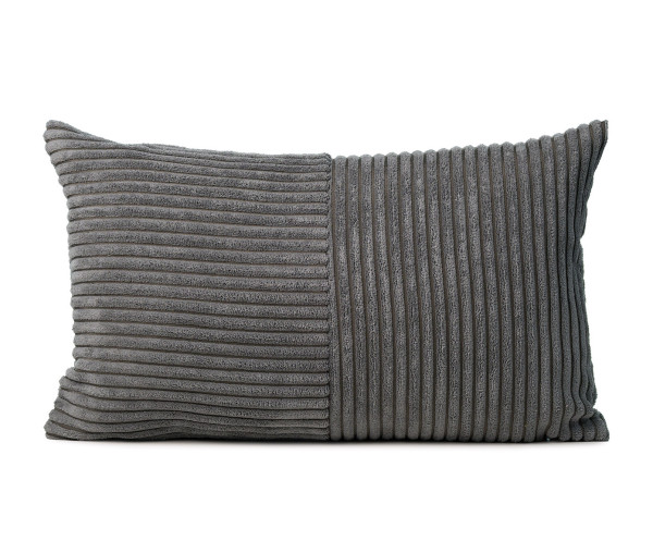 Kissen ANAFI anthrazit in anthrazit aus Polyester