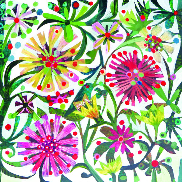 Servietten GREEN STARLING in mehrfarbig aus Papier