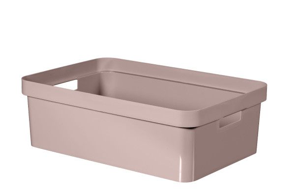 Box infinity RECYCLING 11L in rosa aus Polypropylen