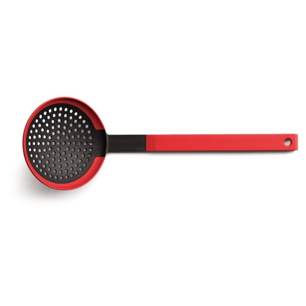 Schaumlöffel WOLL COOK IT in rot aus Silikon