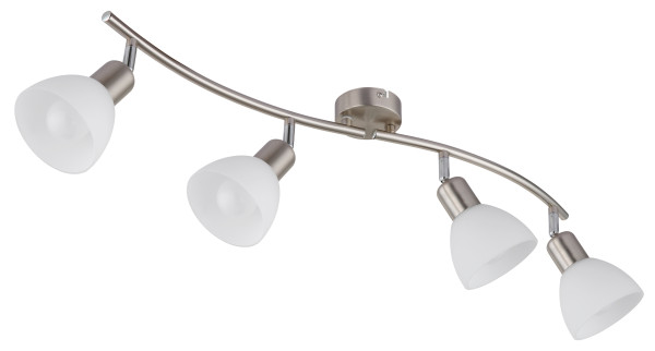 Strahler MALTE in Nickel aus Metall