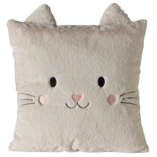Kissen MINKY in beige aus Polyester