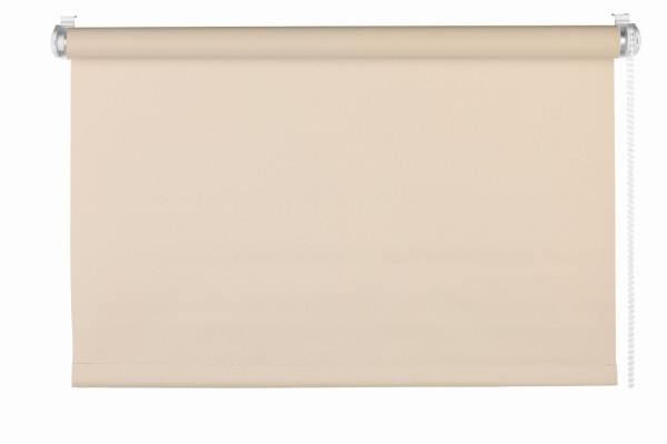 Rollo KLEMMFIX beige 75x160cm in beige aus Polyester