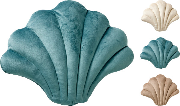Kissen SHELLY in mehrfarbig aus Polyester