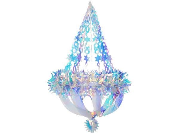 Kronleuchter IRIDESCENT in mehrfarbig aus Kunststoff