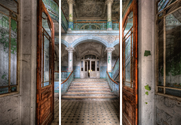 Akustikbild TREPPE 2 in mehrfarbig