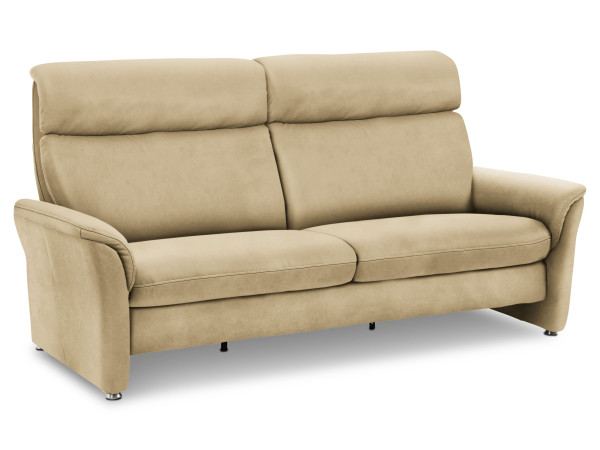 Sofa 2 Sitzer MONDO MENTO in creme aus Leder