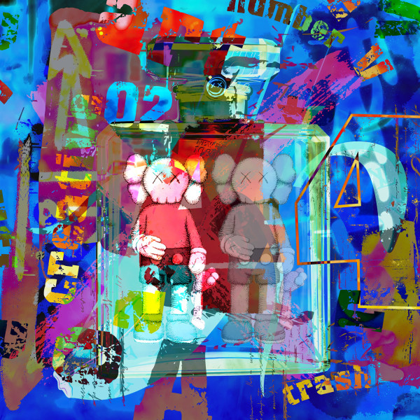 Acrylglasbild Graffiti