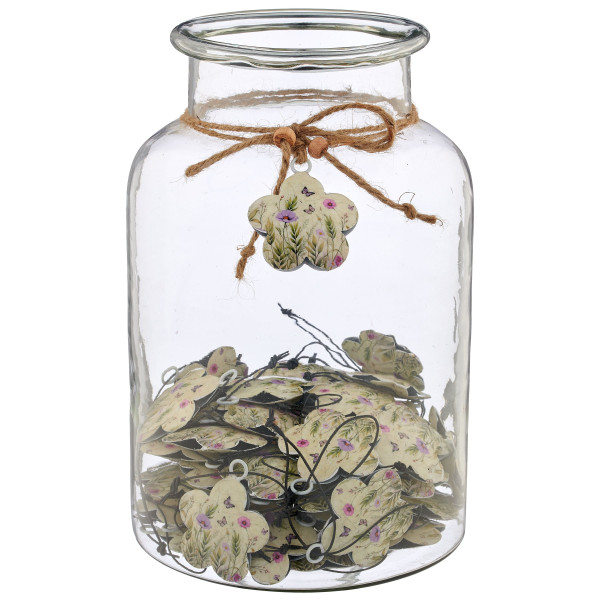 Hänger INSTYLE BLÜTE in lila aus Metall