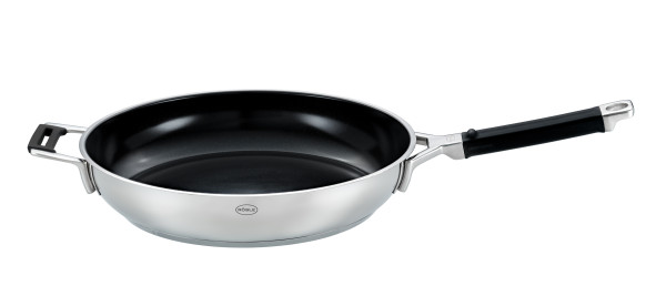 Bratpfanne SILENCE PRO in edelstahlfarben aus Metall